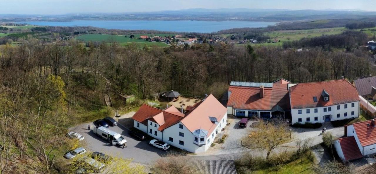 Hotel Kreuzbergbaude Beim Berzdorfer See Mit Wohlfuehl Sauna Markersdorf Экстерьер фото